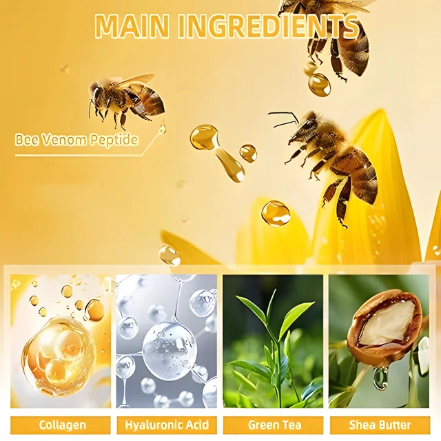 Crema rassodante per il sollevamento delle api-crema rassodante per la pelle-riduce le linee sottili-usa il collagene naturale per migliorare e idratare la pelle 3