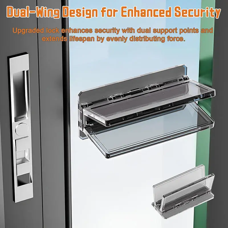 Sliding Door Lock Window Limiter Child Safety Protection Locks Window Lock Buckle Fixing Device Prevent Babies Opening Windows