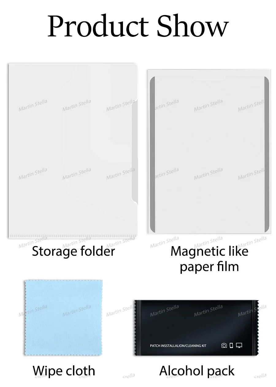 Paper Magnetic Like Screen Protector For Samsung Galaxy Tab S6 Lite S7 S9 Fe A9 Plus s8 Ultra A7 Lite A8 Reusable No Glass
