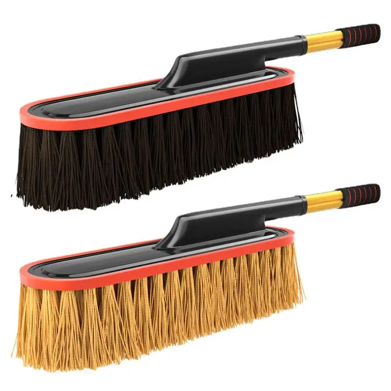 

Car Duster Multi-Functional Microfiber Car Duster Brush Cleaning Tool Scratch Remove Car Duster Exterior With Extendable Handle