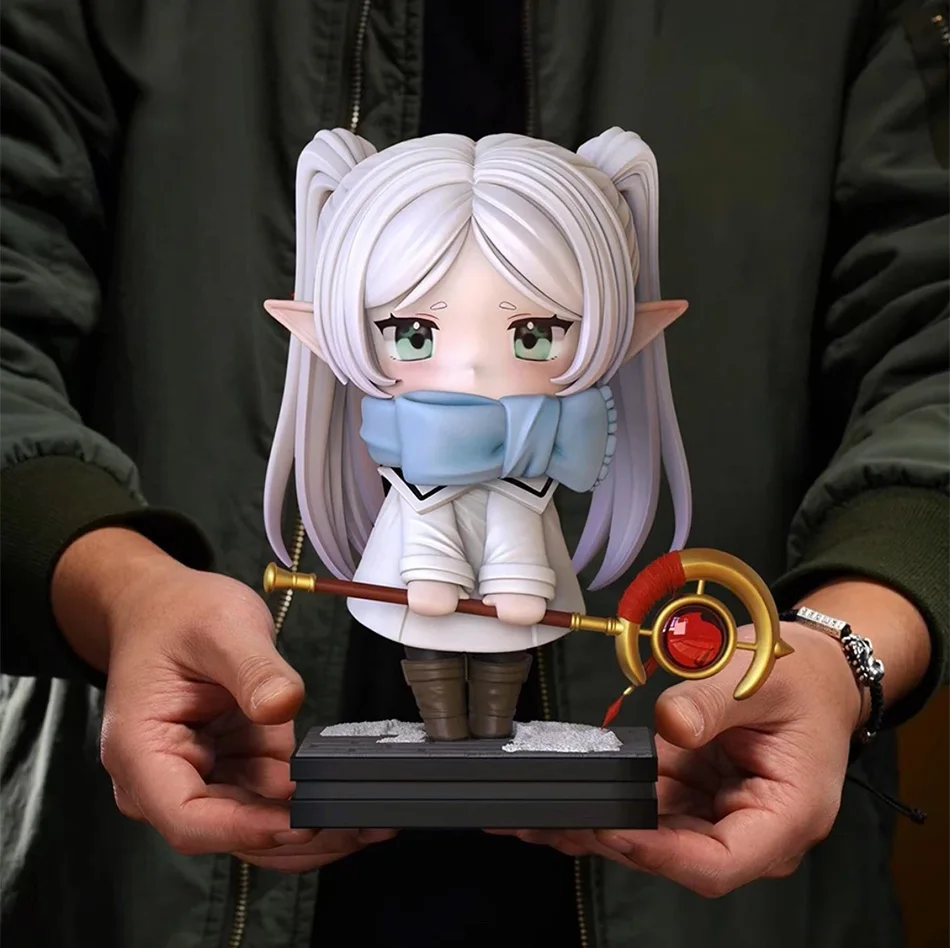 Anime Frieren Collectible Action Figure Set - 4 Piece Cute Desktop Decoration Gift