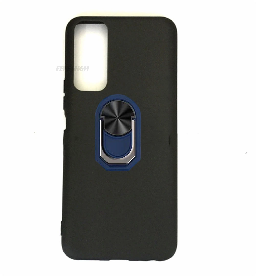Enhanced Back Finger Ring Soft TPU Silicone Phone Case – Universal Fit
