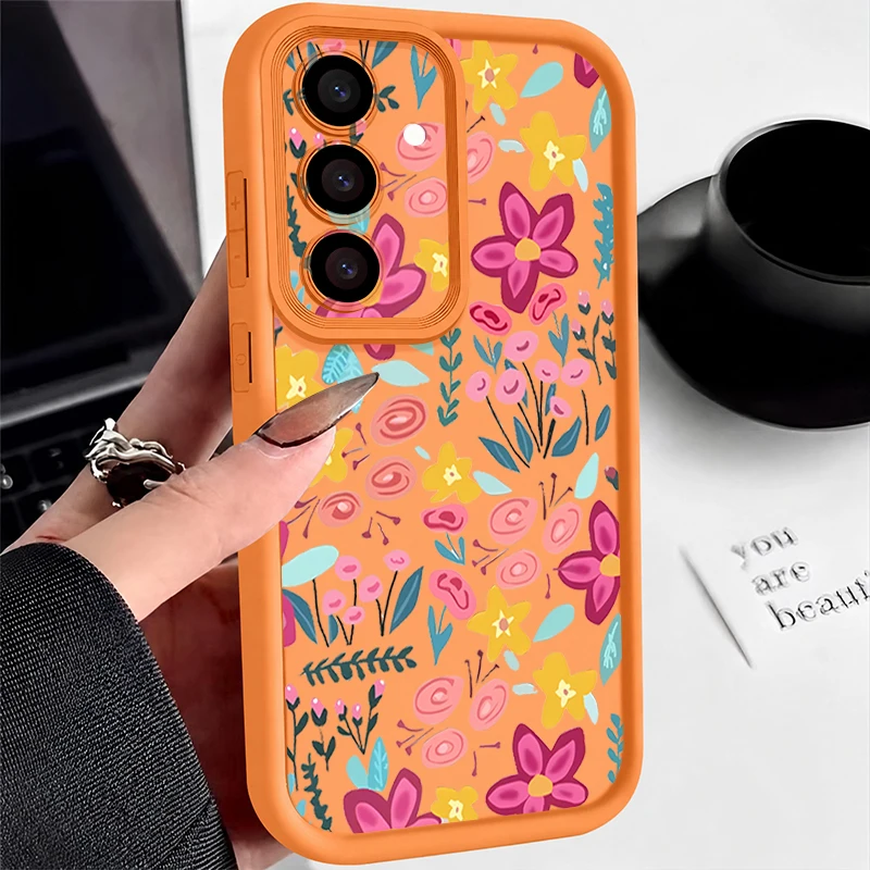 Vibrant Floral Phone Case - Eye-Catching and Protective Design