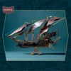 MMZ MODEL DIY 3D Wooden Puzzle Fantastic Spaceship Corsair Assembly Model Kits Toys For Children Kids Girls Birthday Gift 6