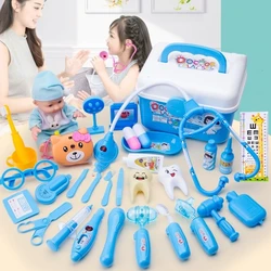 Kit de jeu de docteur pour enfants, 51 pièces, ensemble de jeu pour filles et garçons, accessoire d'hôpital, Kit médical, outils d'infirmière 
