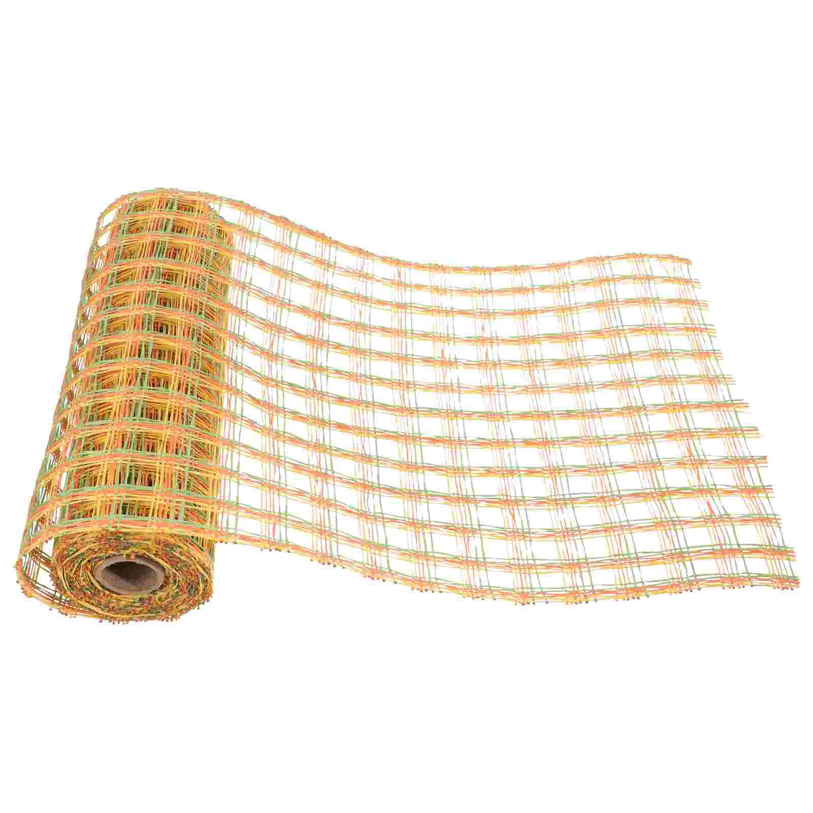 

1 Roll of DIY Mesh Ribbon Household Decorative Mesh Ribbon Bee Festival Gift Wrapping Mesh Ribbon