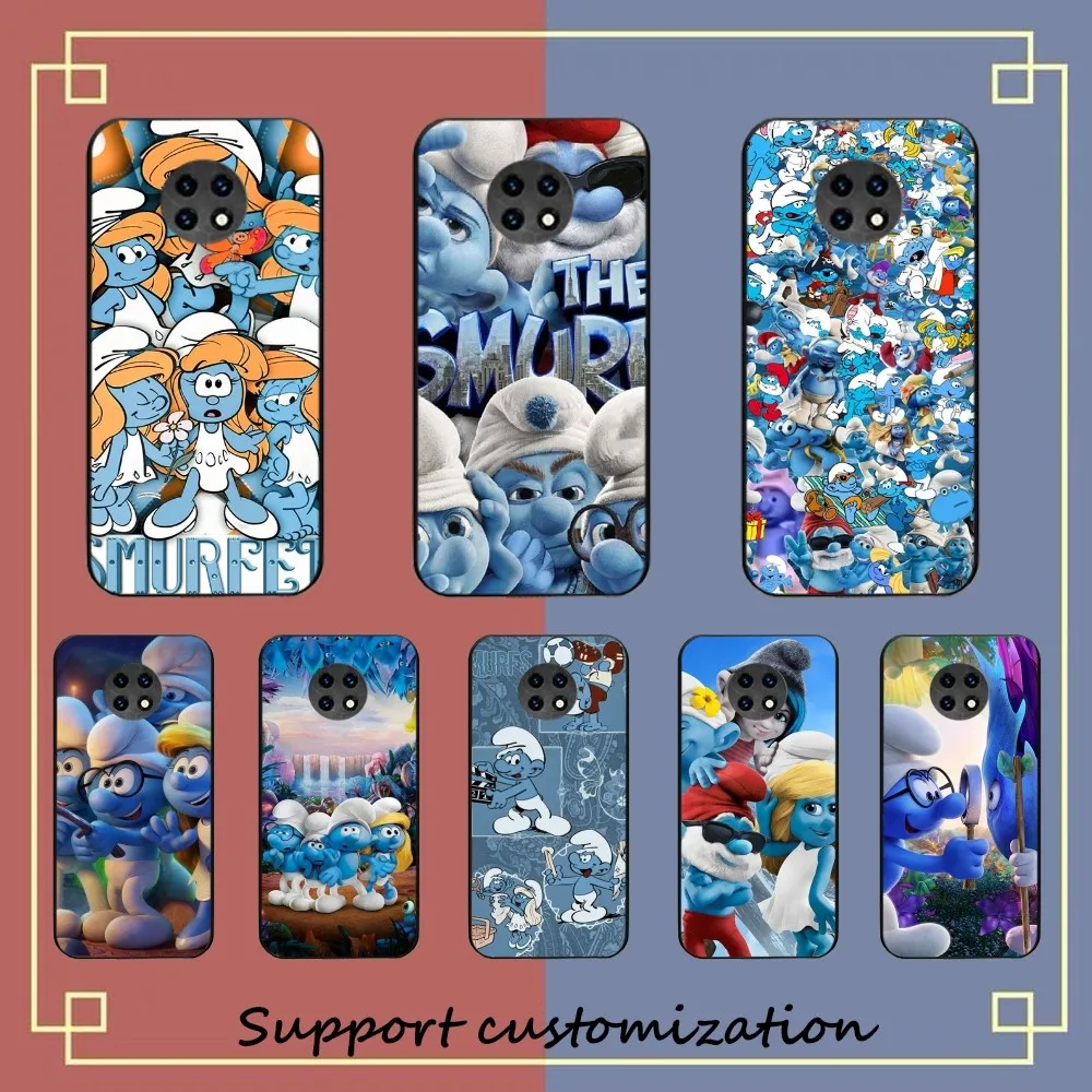 Cartoon The S-Smurfs Anime Movie Phone Case Per Redmi Note 4X5 A 6 7 8 Pro T 9 Pro 9S 10 Pro 11 Pro 11S 11Epro Pocom3Pro