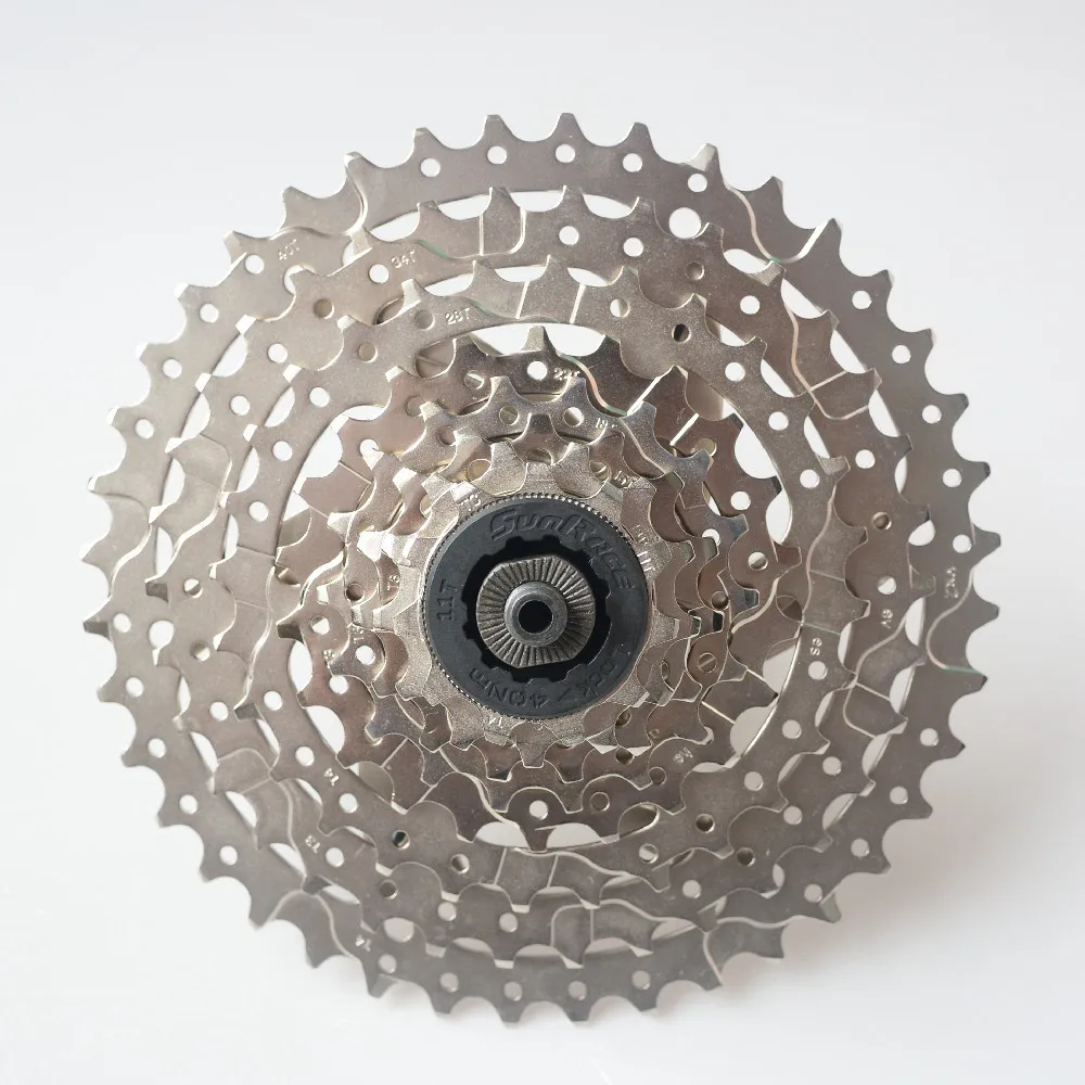 SunRace-CSM680 Bike Cassete, 8 Velocidade, 11-40T, 11-42T, Relação Larga Roda Livre de Bicicleta, Mountain Bike Compatível SunRace-CSM680 Bike Cassete, 8 Velocidade, 11-40T, 11-42T, Relação Larga Roda Livre de Bicicleta, Mountain Bike Compatível