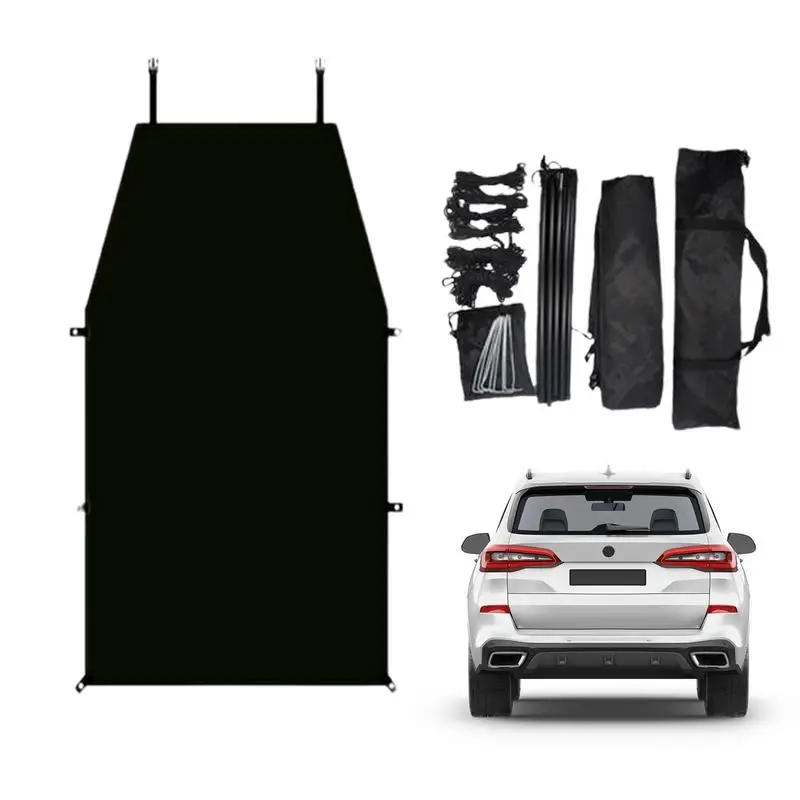 

car rear awning Rooftop Pull-Out Tent Create a Shaded Outdoor Living Room for SUV Truck Van or RV Extension Canopy Awning