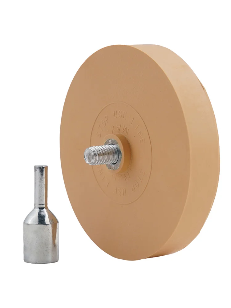 For ALL STANDARD DRILLS DRILLS Eraser Wheel FREE DRILL Heat Stripe Rubber 88mm Attachment Low Eraser Caramel Wheel