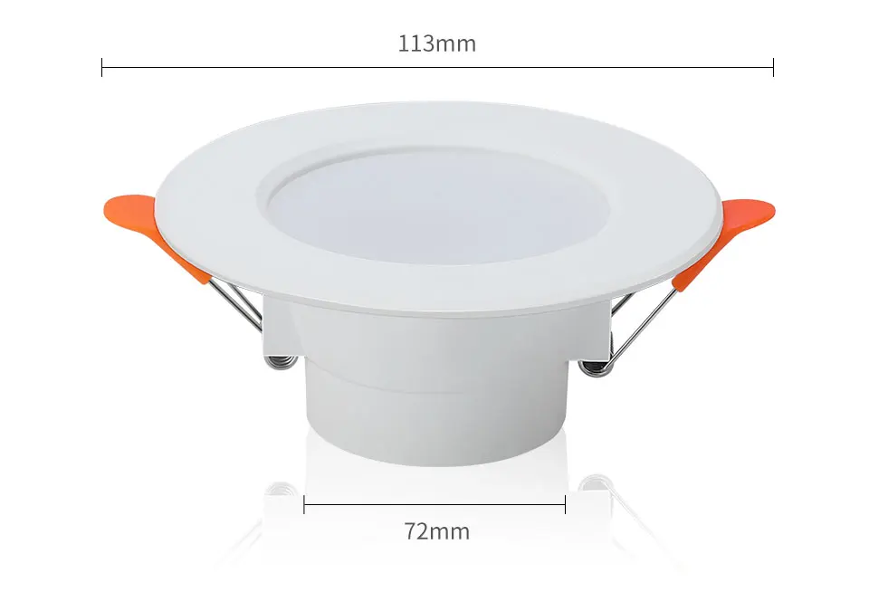 Description Picture 4 of itemTuya Smart LED Downlight AC 220V 10W RGB WW CW Bluetooth Ceiling Lamp Dimmable App Control For Bedroom Living Room Lighting