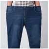 Classic Stretch Jeans Men Oversized Plus Size Big Denim Male Loose Elastic Pants 44 46 48 50 52 High Waisted Long Work Trousers 5