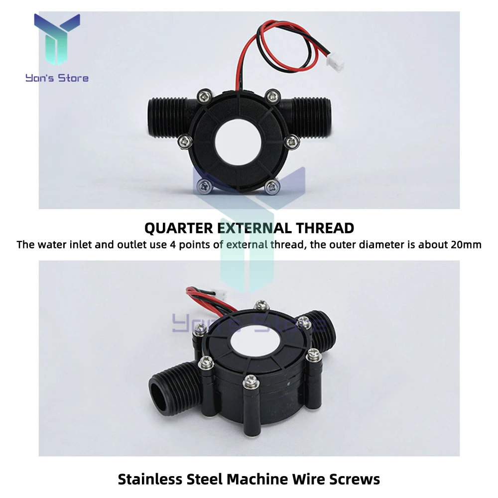 Tap Water Hydro Generator 0-80V 12V 5V DC 2