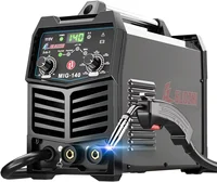 For 140Amp MIG Welder, 110V Flux Core MIG/Stick/Lift TIG 3 in 1 MultiProcess Welding Machine with Synergy, IGBT Inverter 1