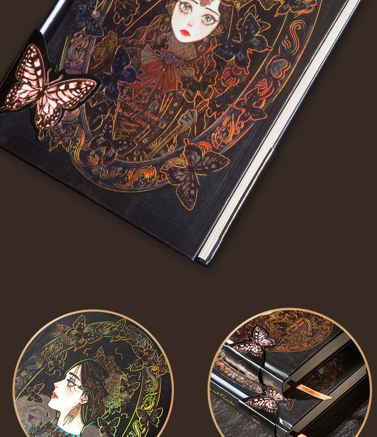 A5 Hand Ledger, Alto Valor, Requintada Arte