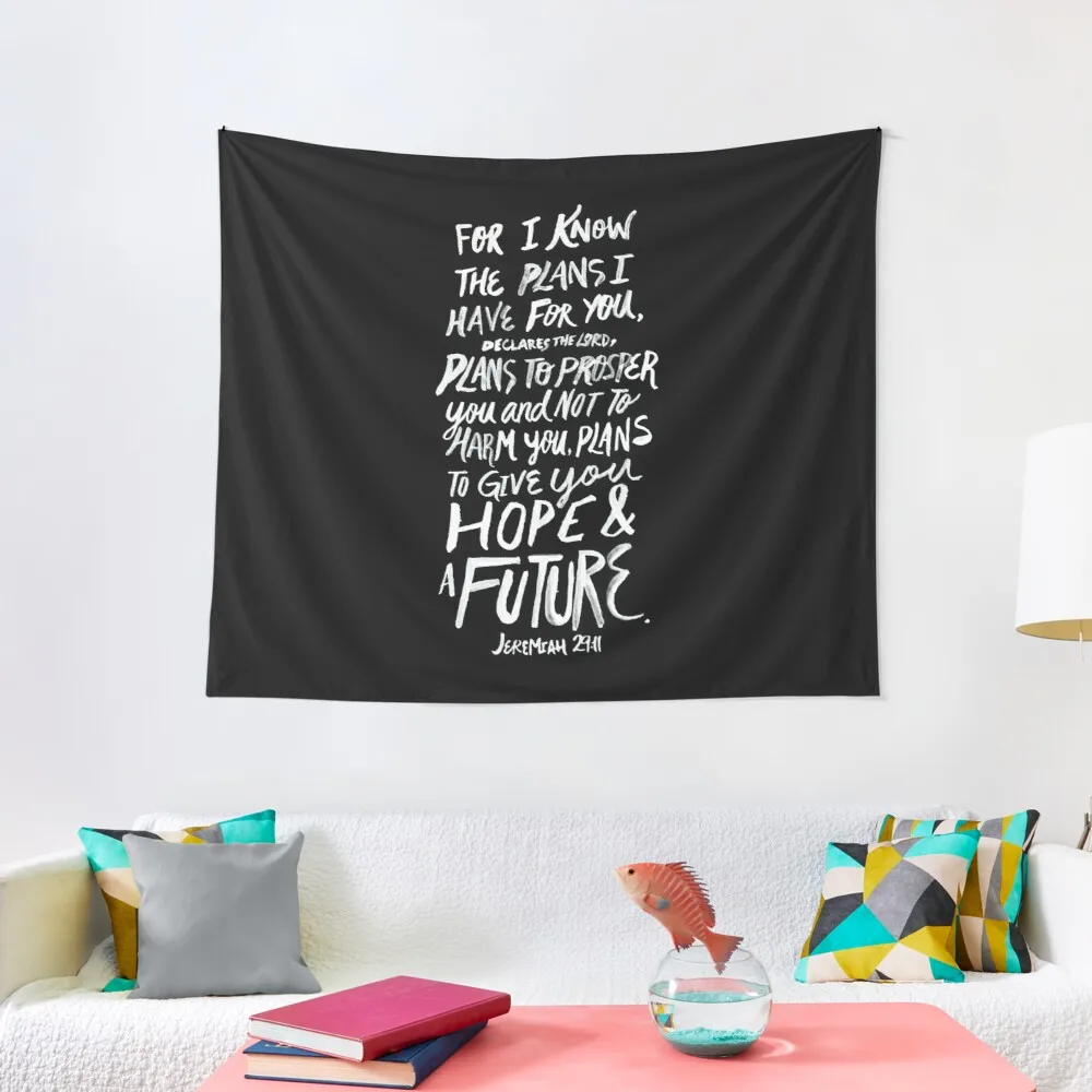 

Jeremiah 29:11 II Tapestry Decoration For Home