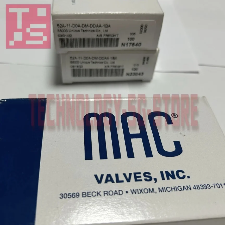 100% 새로운 52A-11-DOA-DM-DDAA-1BA 52A-11-DOA-DM-DDAJ-1JB 52A-11-DOA-DM-DDAJ-1JM 솔레노이드 밸브