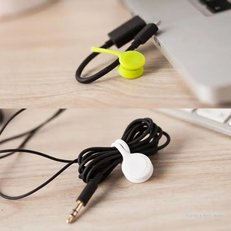 

M17F Super Strong Twist Tie Cable Winder Desktop Cord Holder
