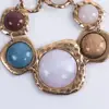 Exaggerated Irregular Stone Retro Bracelet Women Bracelet Women's Hand Bracelets Italian Charm Bracelet 5