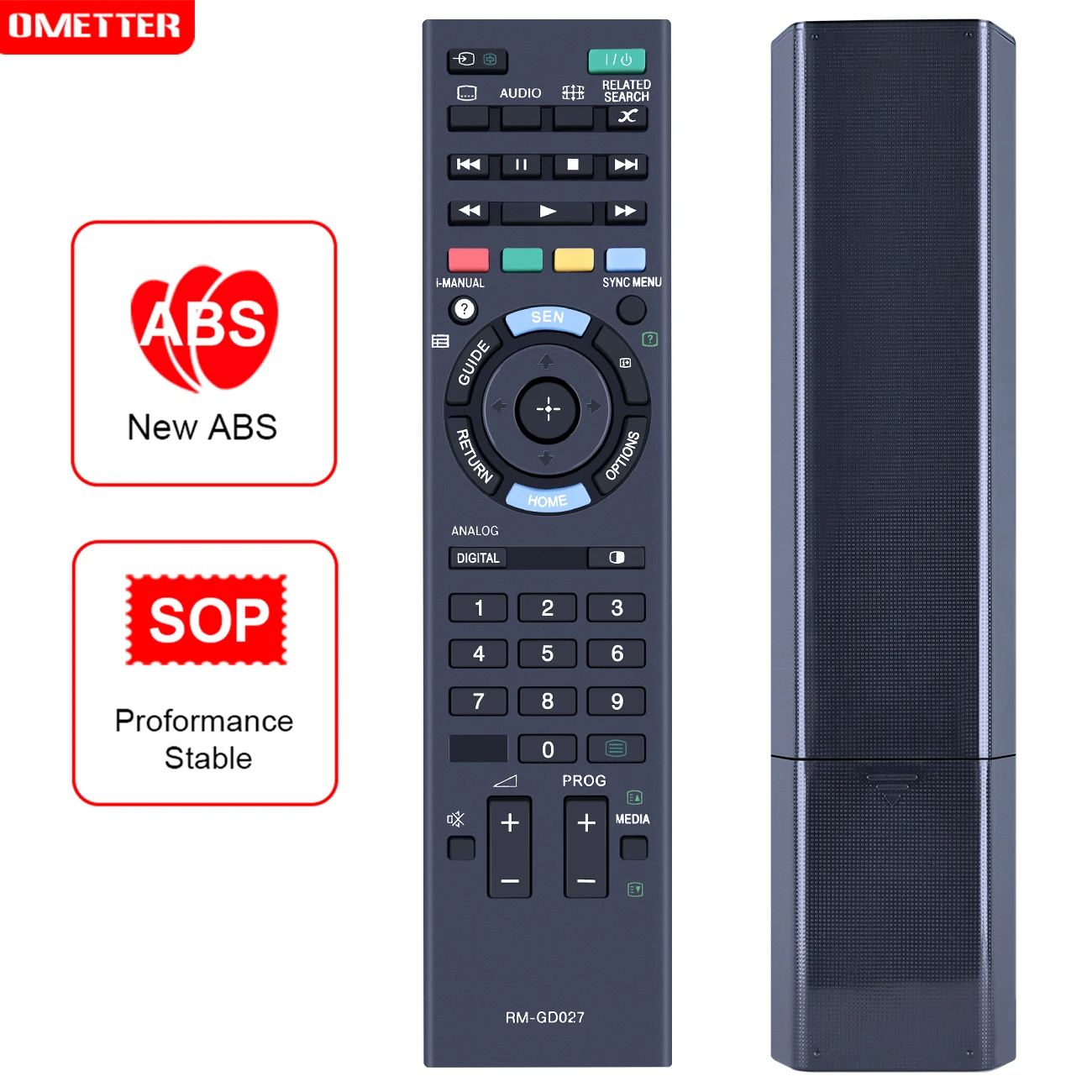 Rm-Gd027 Telecomando Adatto Per Sony Bravia Tv Kdl- 55 W804A Kdl- 55 W800A Kdl-50 W704A Kdl-50 W700A Kdl-47W804A Kdl-50W708A Kdl-47W800A
