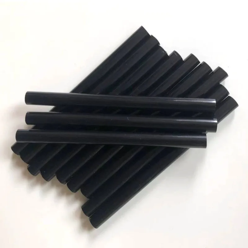 Hotmelt Keratin Glue Sticks Melting Hot Gun Glue Stick Yellow Black white Brown Color 12pcs/pack