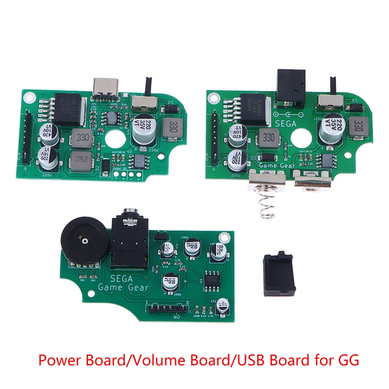 Per Sega Game Gear Gg Alimentatore On Off Board Sostituzione Volume Board Pcb Usb Board Power Switch