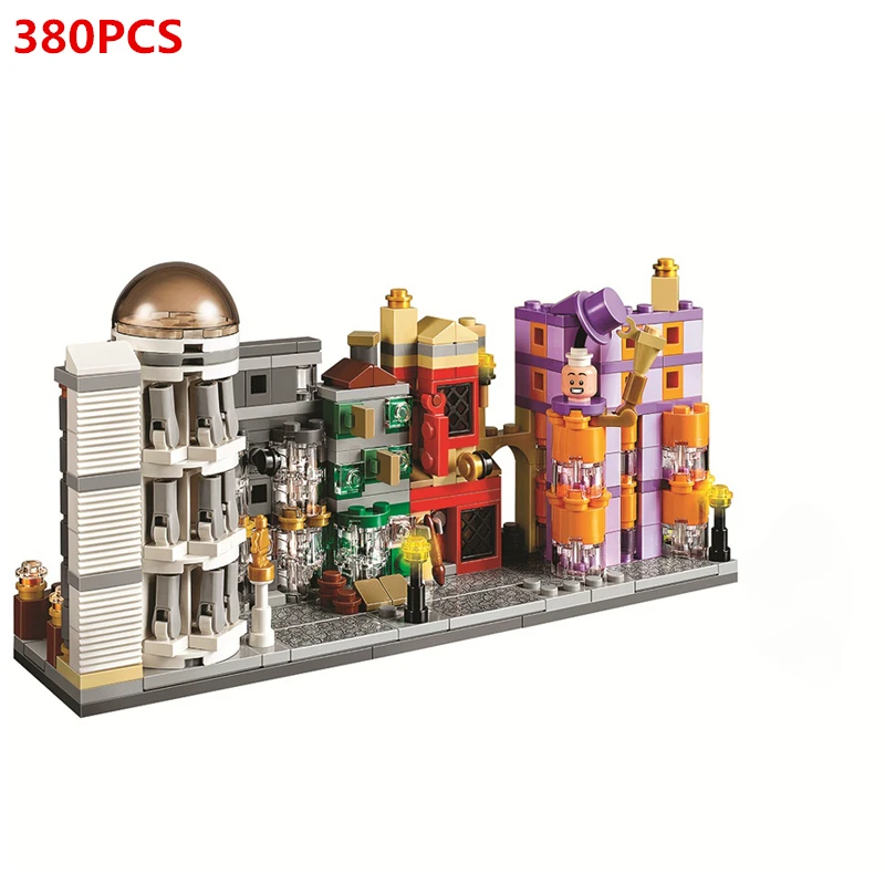 Mini Diagon Alley Building Blocks Toys Compatibile 40289 Regalo Di Compleanno Per Bambini