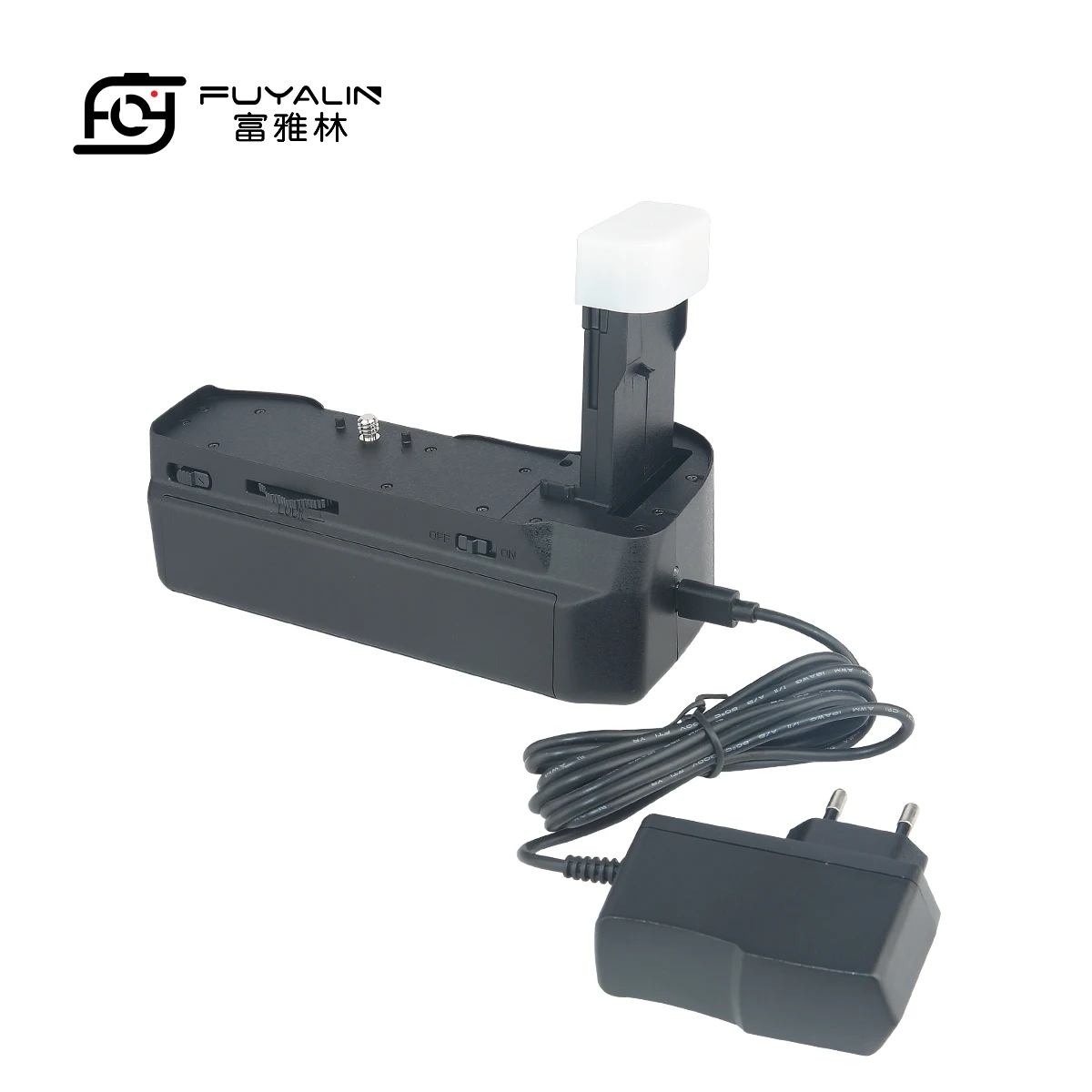 Vertical Battery Grip Three Time Triple Battery Hole for Blackmagic 4K/6K LP-E6 Pocket Cinema Camera BMPCC 6K