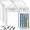 10/1PCS Waterproof Transparent Card Holder Plastic Card id Holders Case To Protect Credit Cards Card Protector Card Holder 1