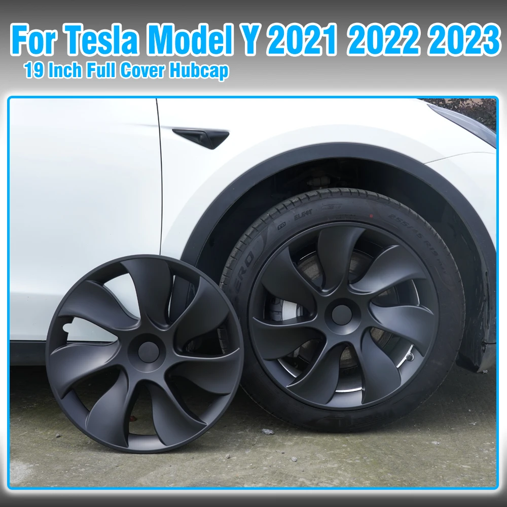 New 19 Hubcaps for Tesla Model y 2023 Accessories X Performance Black  Wheel Covers 19 Inch Gemini Wheel Replacement Hub Caps - AliExpress