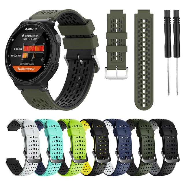 Accesorios de correa de reloj para Garmin Forerunner 735XT 630 235