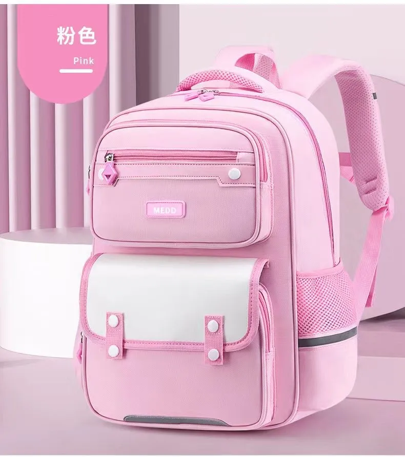 2024 waterproof Children School Bags For Girls Boys Kids Backpack Orthopedic Backpack schoolbag Primary School backpack mochila 3