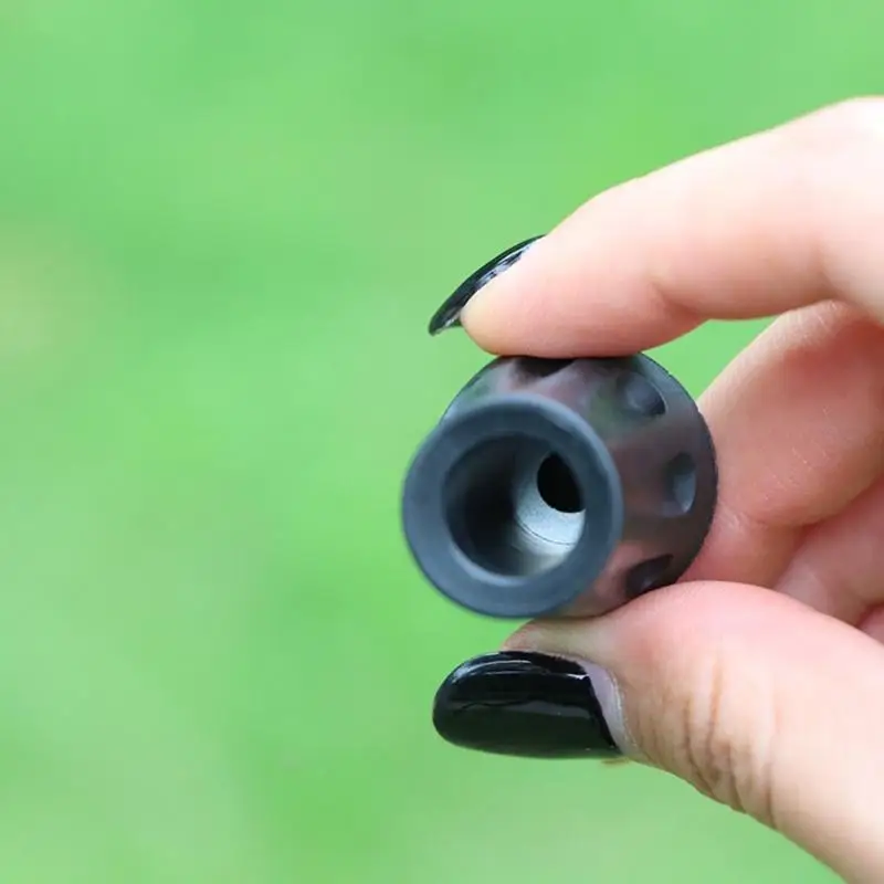 10lots Poles Foot Cover Rubber Poles Tip Hiking Poles Head Cover Stoppers 5