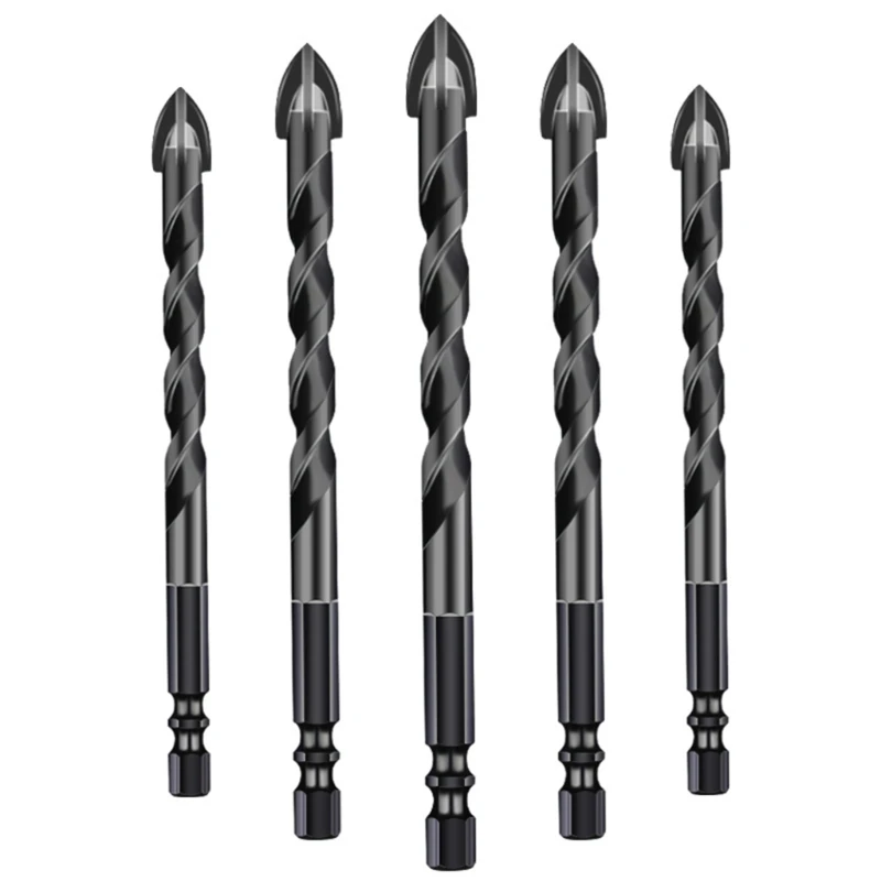 

10 Pcs for Cross Tile Bit Set Hexagon Shank for Cross for Triangle Drill Hig