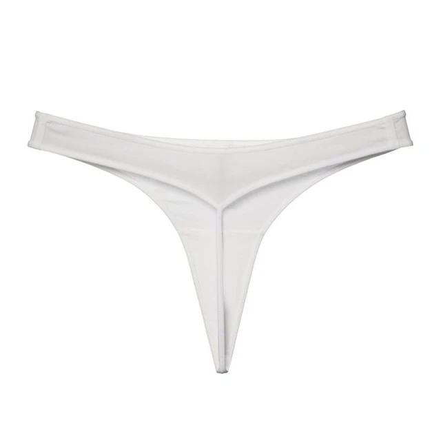 Women's Stretchy Pearl G-String Thong Briefs V-String Panties Low Rise  T-Back Underwear