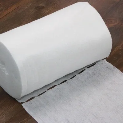 100 Sheets Per Roll Baby Disposable Biodegradable Bamboo Cloth Diaper Liner Flushable Nappy Liners 30 x 18cm
