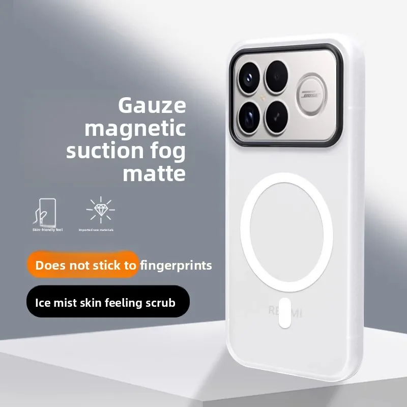 Luxurious Matte Magnetic Shockproof Bumper Case