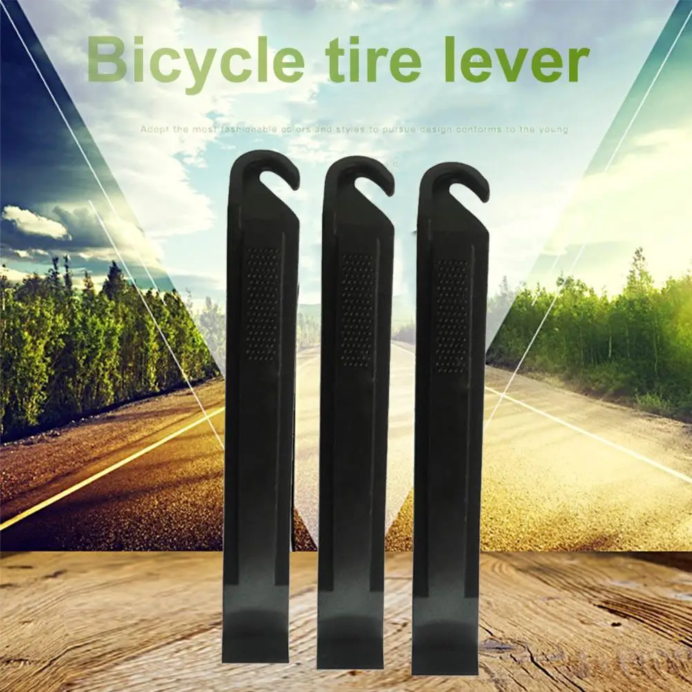 

Bicycle Tire Iron Durable Tire Repair Tool Pry Rod Nylon Tire Iron Repair Tool Repair Chisel Head Easy To Insert Into The Lower