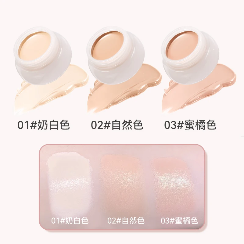 Soft Matte High Coverage Concealer Corrector Dark Circle Freckle Waterproof Foundation Concealer for Face Makeup Base Cosmetic