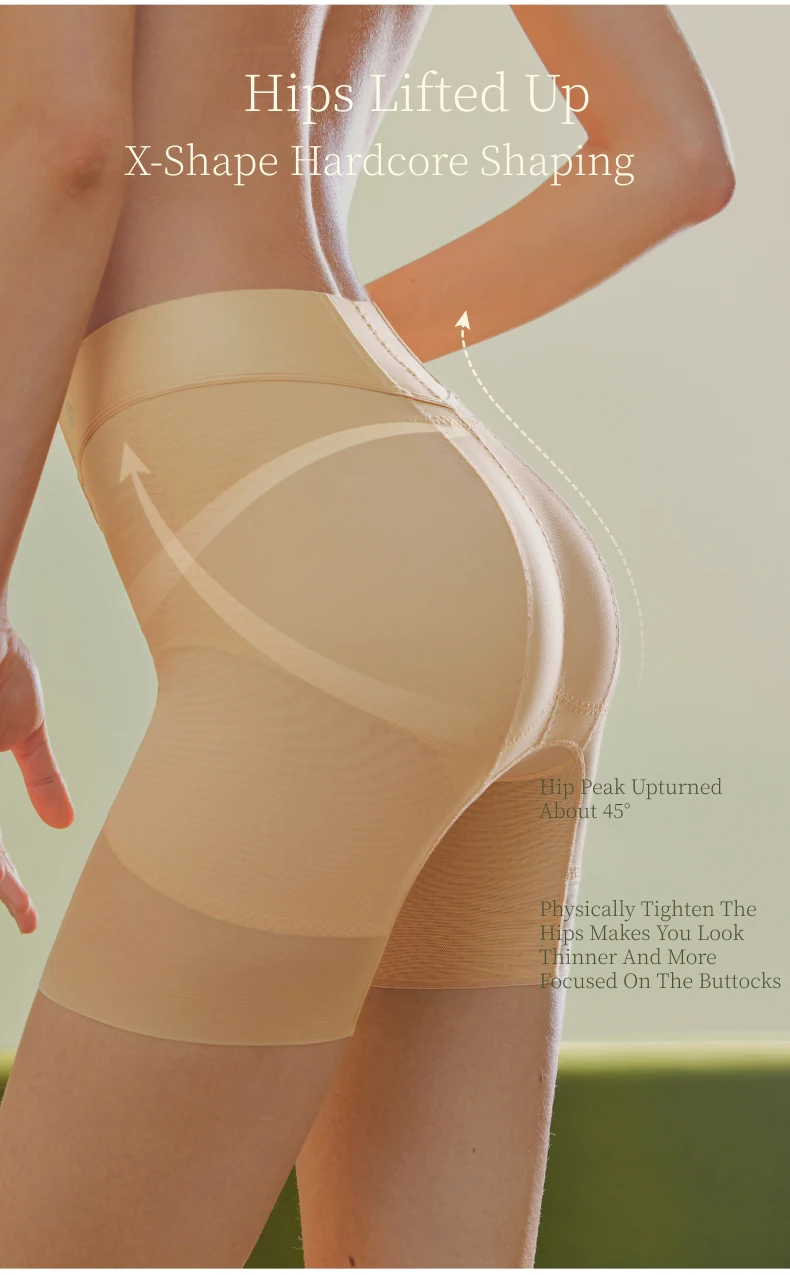 Immagine prodotto shorts modellanti senza cuciture con controllo pancia 8
