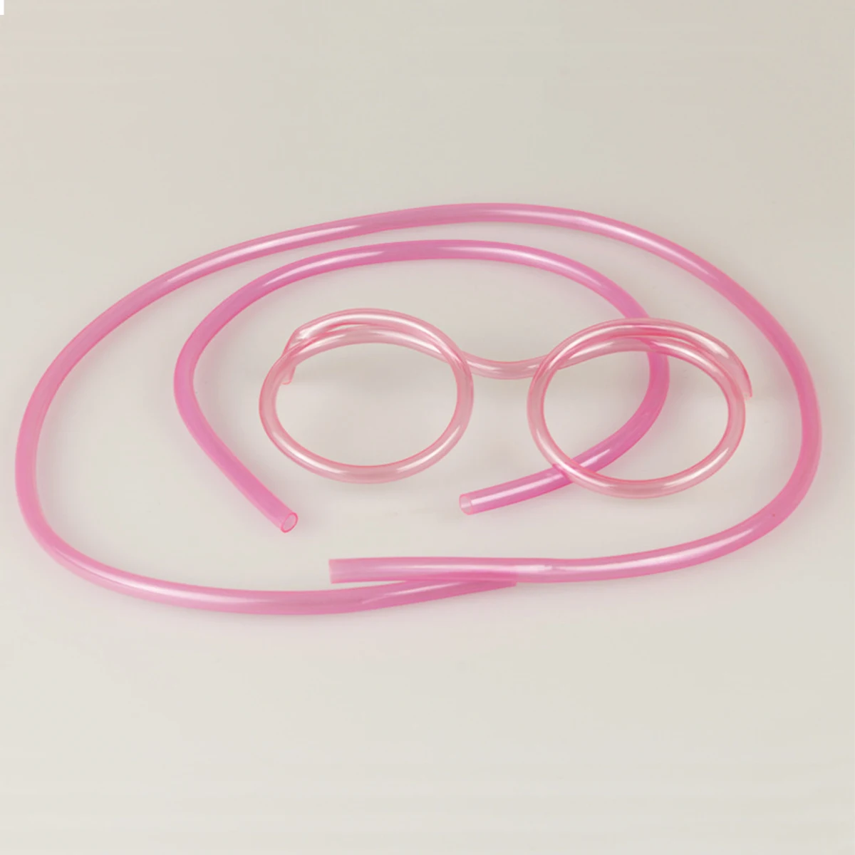 1Pcs Straw Glasses Funny Soft PVC Glasses Flexible Drinking Straws Kids Party Supplies Bar Supplies Creativity Toy Kids Gift