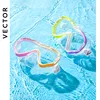 VECTOR Professional Snorkel Diving Mask and Snorkels Goggles Glasses Diving Swimming Easy Breath Tube Set Snorkel Mask 1