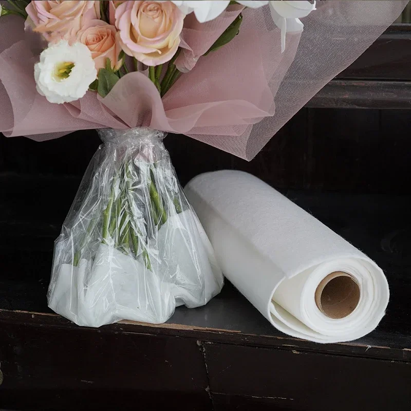 Water-retaining Cotton Sheet Bouquet Packaging Water Storage Absorbent Cotton Moisturizing Flower Arrangement Florist Supplies