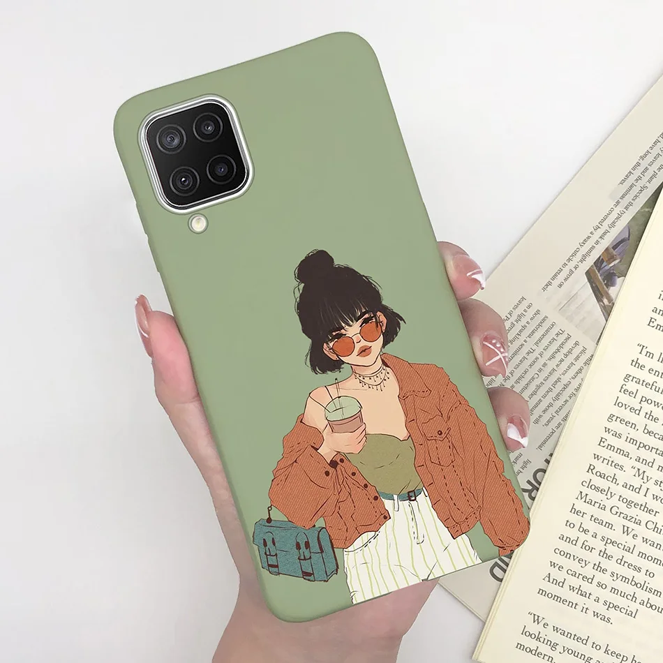thumbnail image 1 of For Samsung Galaxy A12 M12 F12 Case 2021 Cute Butterfly Cartoon Cover For SamsungA12 A 12 M 12 SM-M127F Flower Fundas Phone Case, 1 of 5