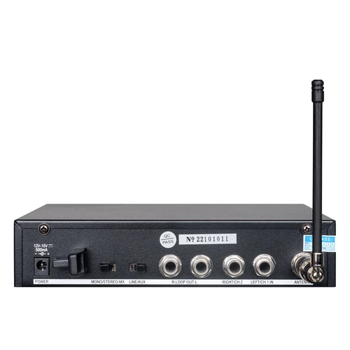 SENNESAI PSM300 스테레오 무선 UHF 인이어 모니터링 시스템, 밴드용, 500MHz, 100mW, 24 비트 디지털 DSP 프로세서 오디오 3