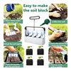 Soil Blocker, 4PCS Cell Soil Block Maker, Seed Handheld Block Maker With Comfortable Handle, Garden Blocking Tools 4