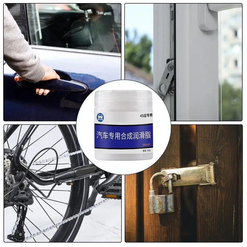 Grease lubricant 100ml Lubricating Paste Dustproof High Temp Resistant Axle Grease Leakproof Brake Lubricant Grease For Car Accessories