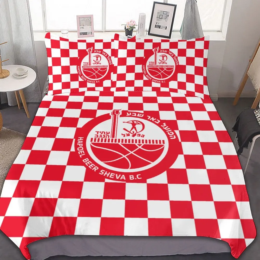 

Hapoel Beer Sheva BC Bedding Set Duvet Cover Bedroom Comforter Single Twin King ​Size Quilt Cover Home Textile