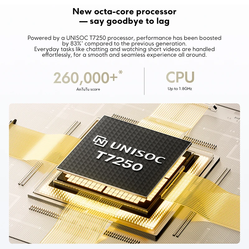 最新の POCO C71 グローバルバージョン UNISOC T7250 プロセッサ没入型