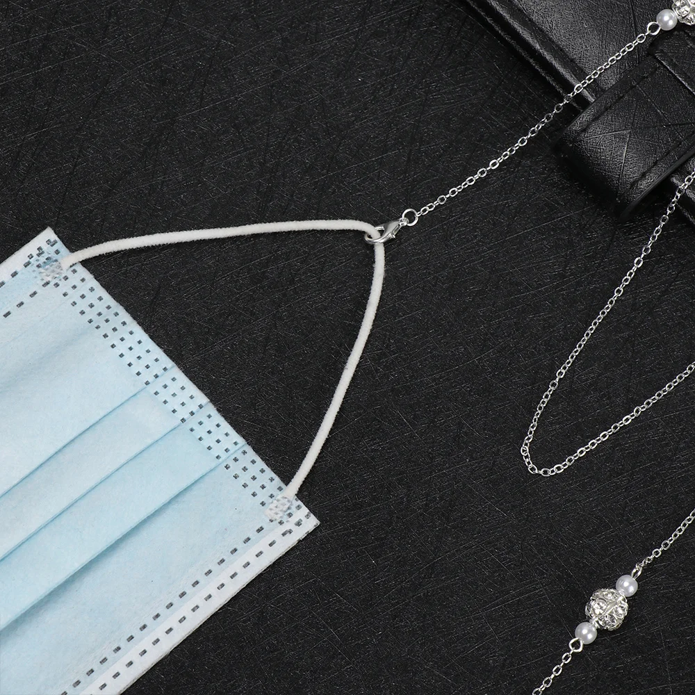 Unisex Metal Glasses Holder Chain Lanyard with Braided Design
